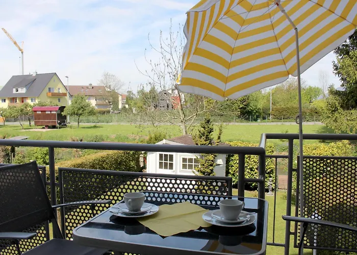 Am Muehlkanal - Schoen Gelegen Mit Balkon Und Blick Ins Gruene 아파트 랑게나르겐